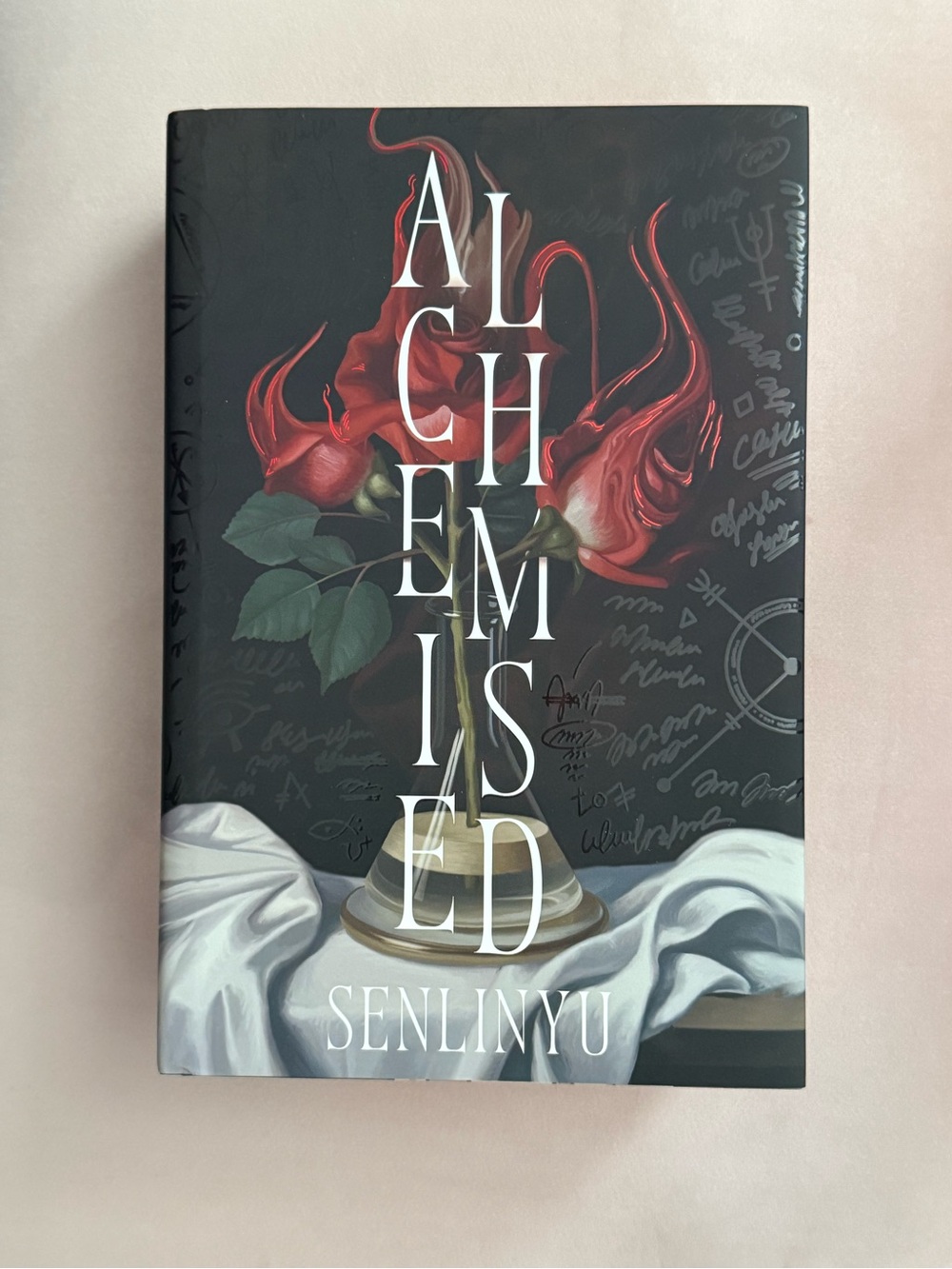 Alchemised FAIRYLOOT Exclusive Signed Hardback Book by SenLinYu w Painted edge